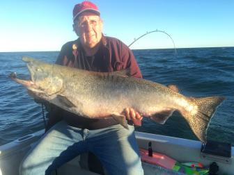 King salmon fishing on Lake Ontario NY